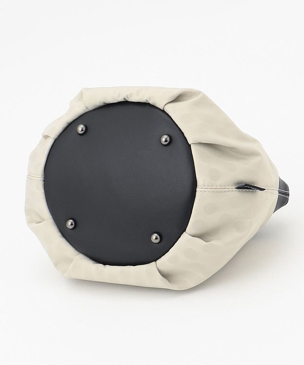 Y'SACCS Polka Dots　タックラウンド2WAYミニマムトート アイボリー