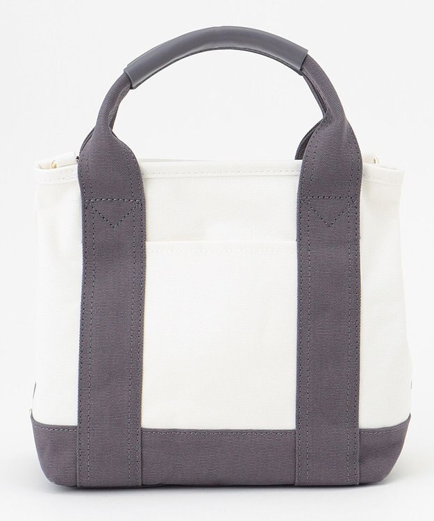 J.PRESS LADIES 【2way・撥水】 キャンバス トート バッグ グレー系1