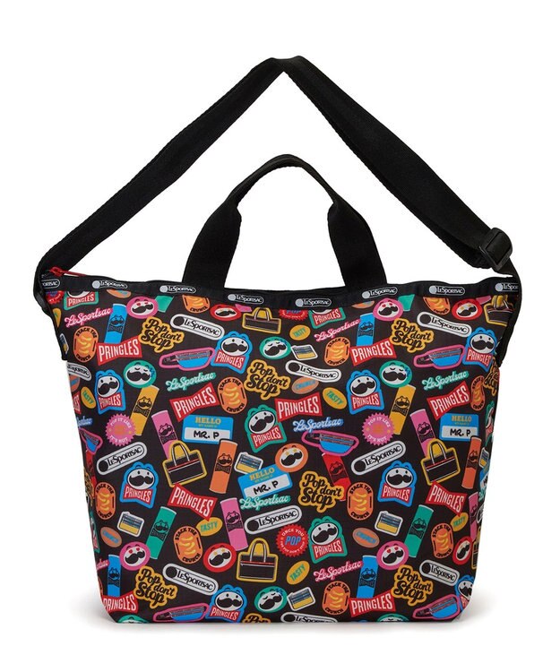 LeSportsac DELUXE EASY CARRY TOTE/プリングルズスティッカーズ プリングルズスティッカーズ