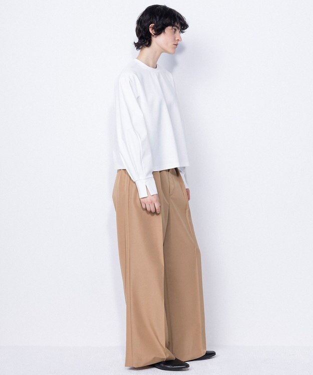 NAVE 【ReNAVE・洗える/接触冷感/UVケア】ライトポンチ ロングスリーブ ホワイト系