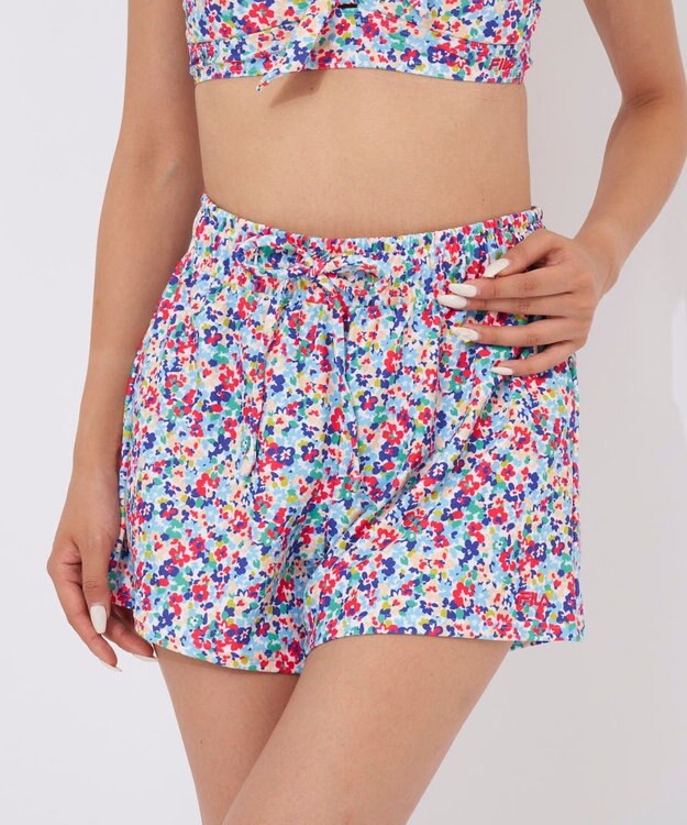 OP／FILA 【FILA】ロゴTシャツ付き水着 ４点セット ブラック