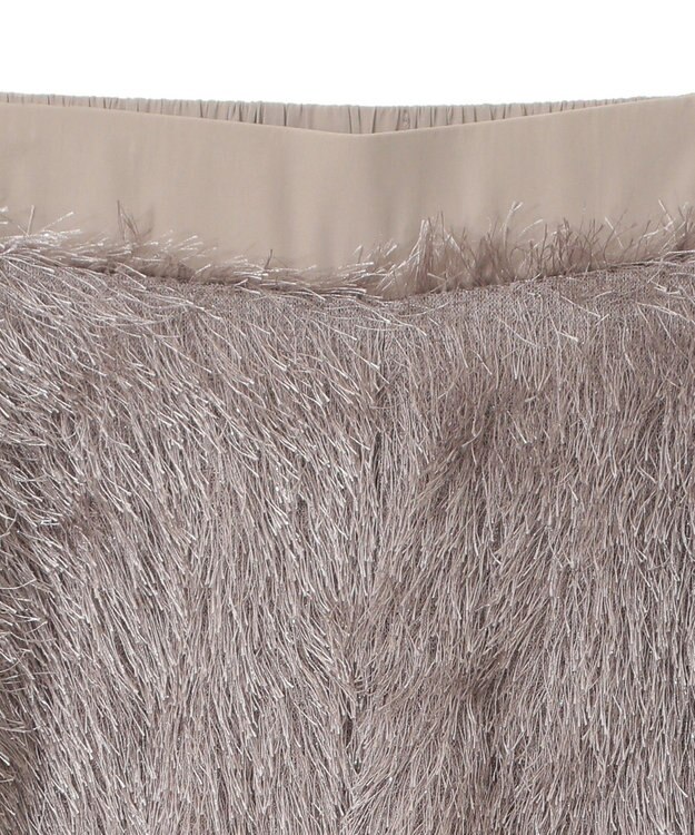 CRAFT STANDARD BOUTIQUE シャギーワイドパンツ Gray Beige