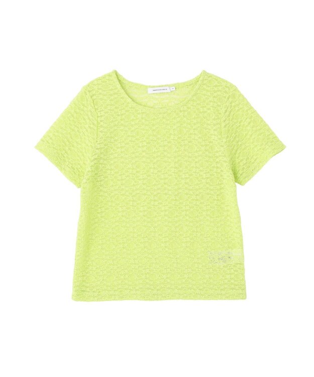 AMERICAN HOLIC 【選べるサイズ】レースプルオーバー Light Green