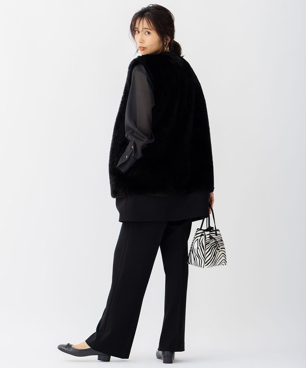 ECOPEL エコファー コンビ ジレ / 23区 | ファッション通販 【公式通販