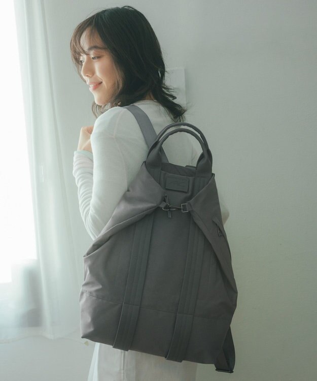 ACE BAGS & LUGGAGE W&.Day/Night レポ 2WAYトート B4サイズ 19172 ダブルアンドデイナイト グレー