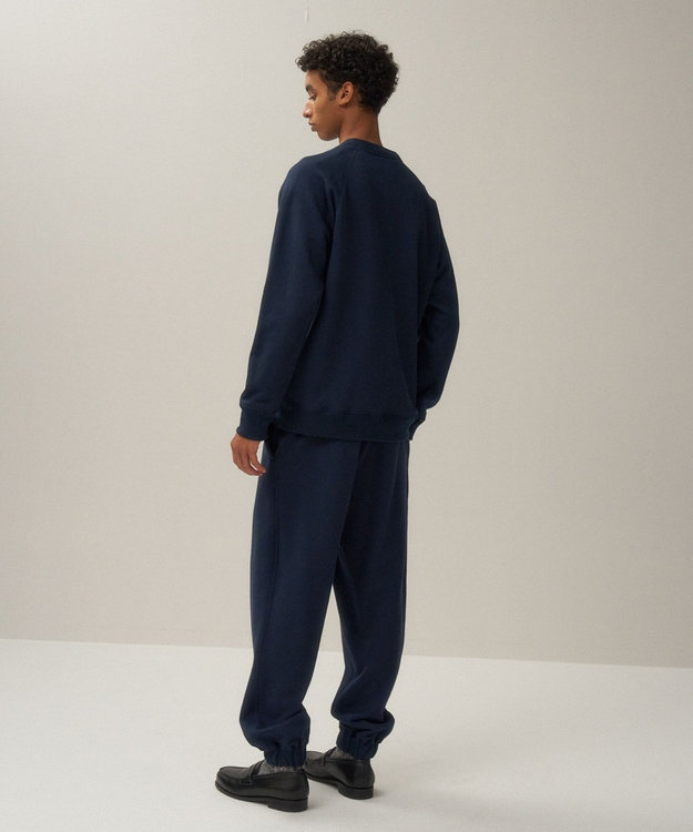 ATON ZERO URAKE | スウェットパンツ - UNISEX NAVY