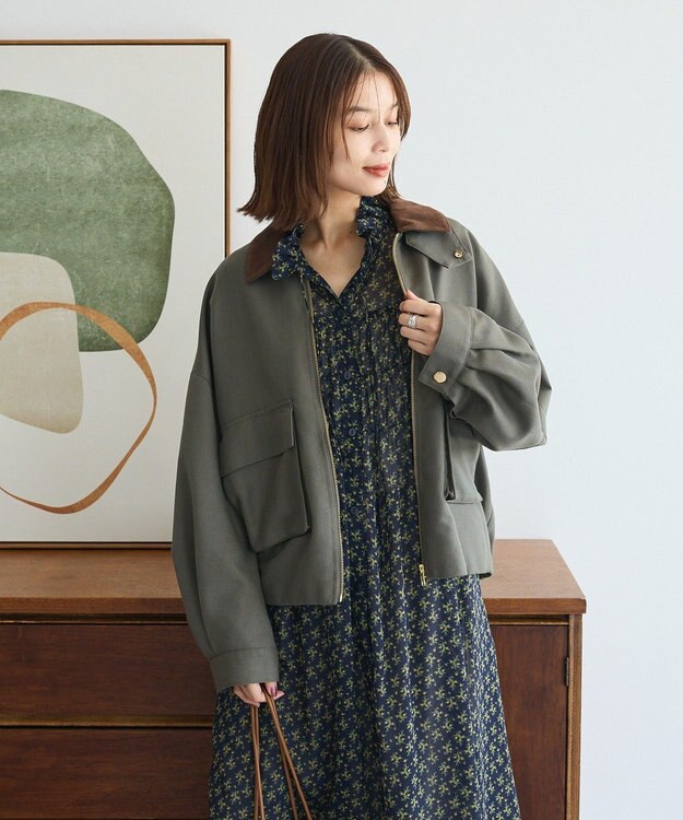 Green Parks ２ＷＡＹジップアップジャケット Khaki