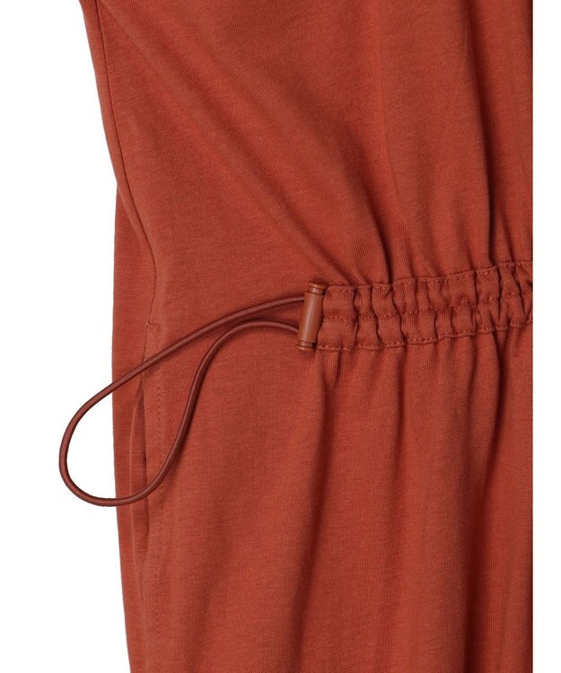 Green Parks ・ＳＵＧＡＲ　ＳＰＯＯＮ　ウエストドロストワンピース Orange