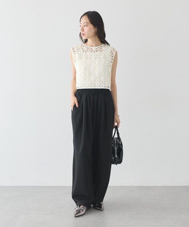 earth music&ecology コードレースベスト Off White