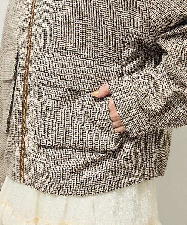 Green Parks ２ＷＡＹジップアップジャケット Check