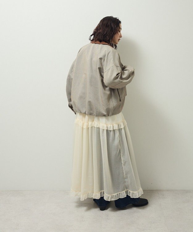 Green Parks ２ＷＡＹジップアップジャケット Check