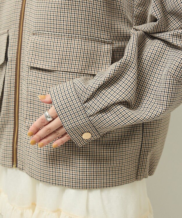 Green Parks ２ＷＡＹジップアップジャケット Check