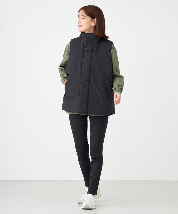 SHARE PARK LADIES 【UNISEX】蓄熱中綿モンスターベスト（S・Mサイズ） ブラック