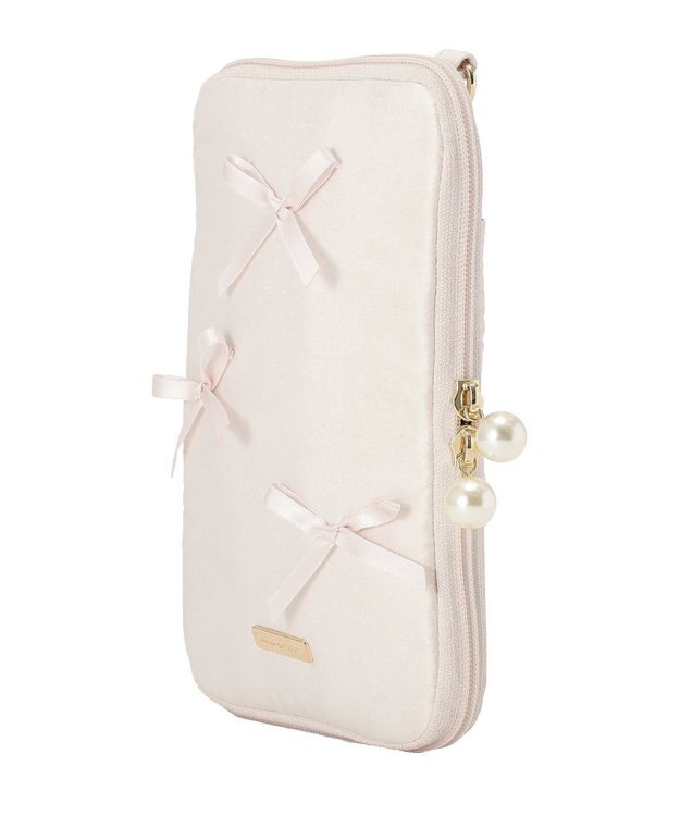 Maison de FLEUR リボン付きマルチショルダーバッグ Pink