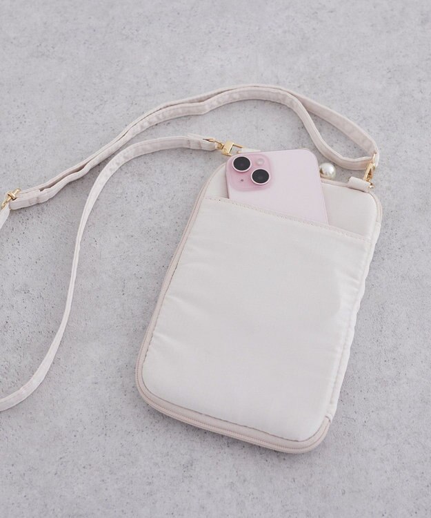 Maison de FLEUR リボン付きマルチショルダーバッグ Pink