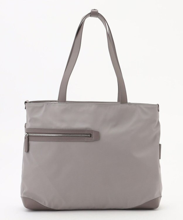 Y'SACCS アシメファスナーポケットトート グレージュ