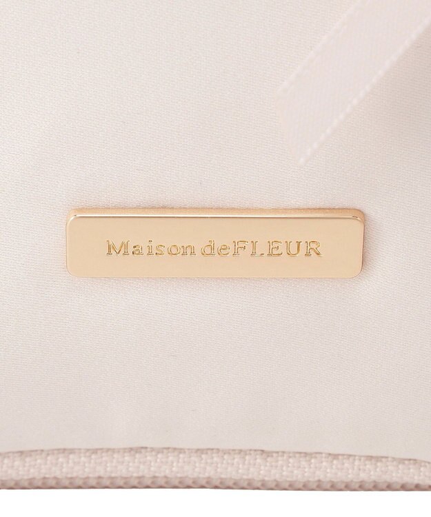 Maison de FLEUR リボン付きマルチショルダーバッグ Pink