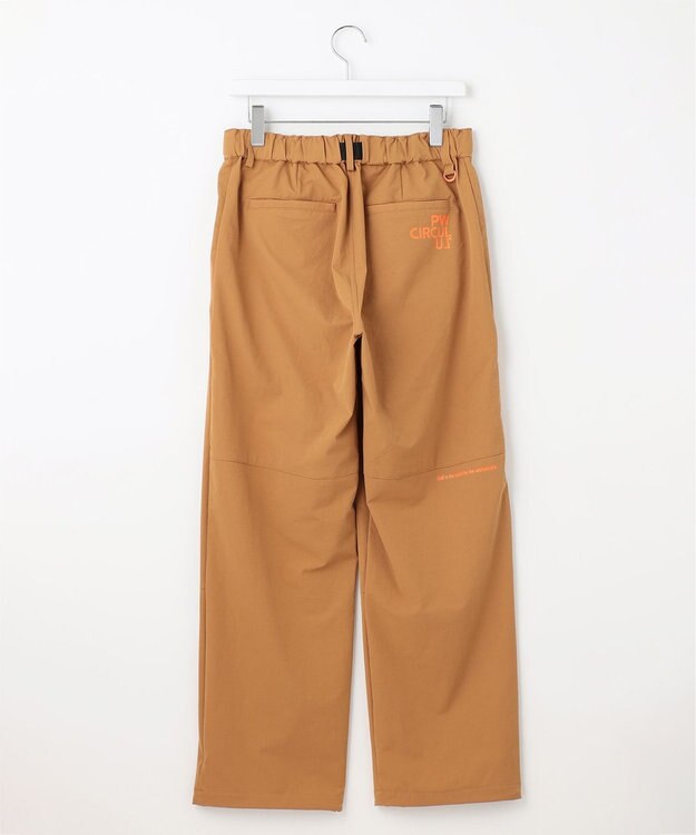 PW CIRCULUS 【裾スピンドル付 / 伸縮性あり 】【MEN】ベルト付 ヘムスピンドルパンツ ベージュ系