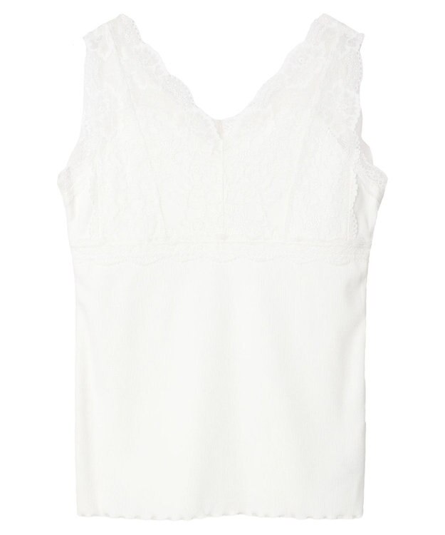 earth music&ecology 前後２ＷＡＹレースタンクトップ Sax