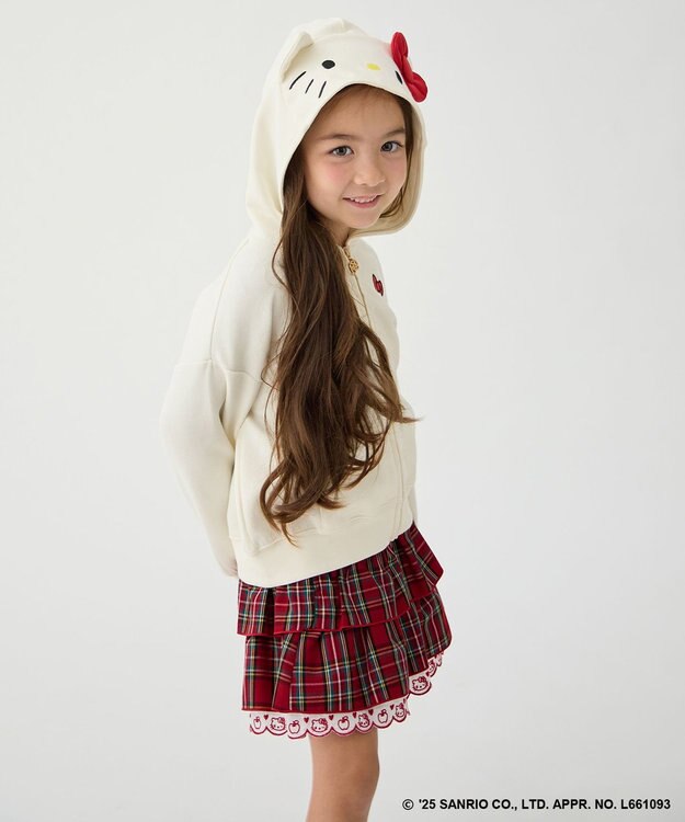 ANY KIDS 【ハローキティ×ANY KIDS】なりきりパーカー オフホワイト