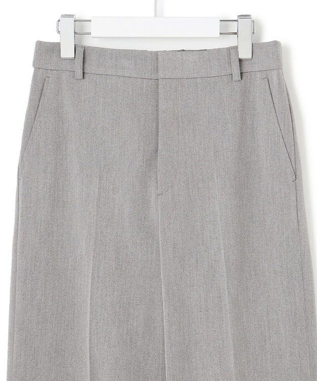 23区 【滝沢眞規子さん着用/VERY掲載】TRストレッチギャバ ワイド パンツ グレー系