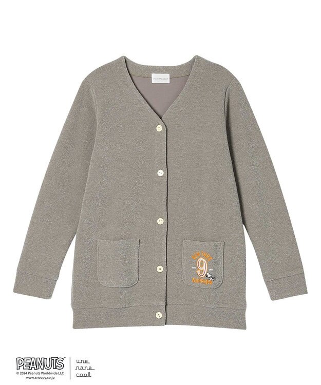 une nana cool MADE WITH PEANUTS ブークレーカーディガン OV