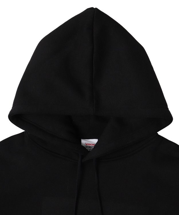 WEGO VISIONゴーストグラフィックプルパーカー ブラック