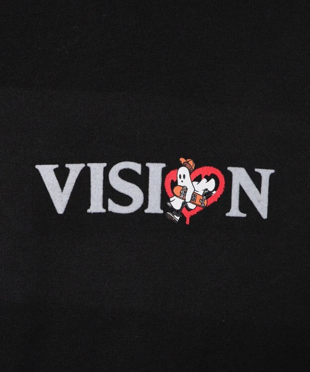 WEGO VISIONゴーストグラフィックプルパーカー ブラック