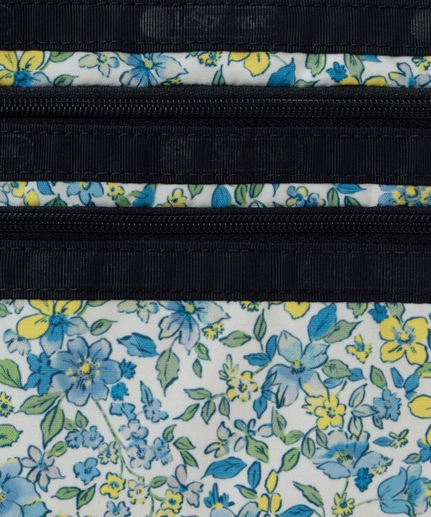 LeSportsac 3ZIP COSMETIC/タペストリーフラワーブルー タペストリーフラワーブルー