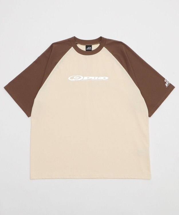 WEGO 別注PIKOラグラングラフィックT（SS） ブラウン