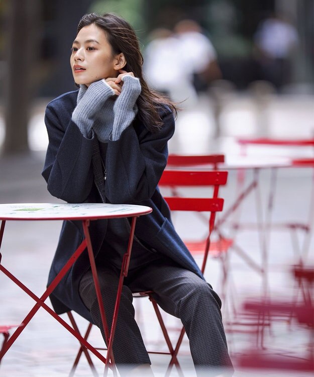 J.PRESS LADIES デザインパールワントップ ネックレス シルバー系