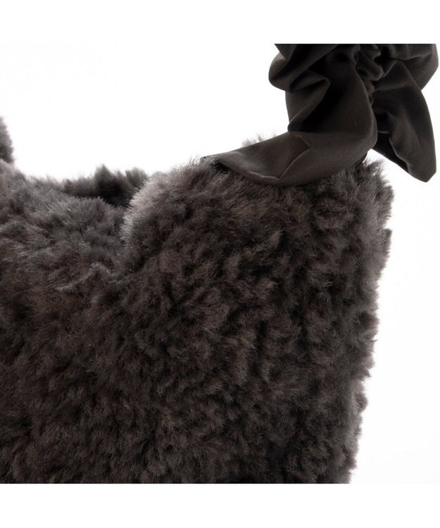 UNBILLION カシュカシュ cachecache / フリルハンドルボアトート GY