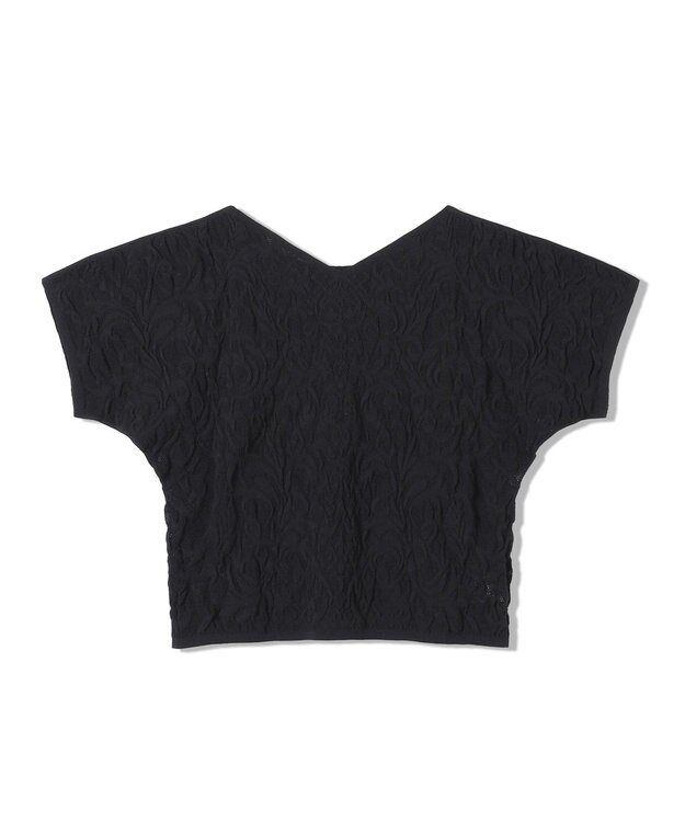 Chacott 【ノーソーイングニット】ノーソーイングコンパクトTシャツ ブラック