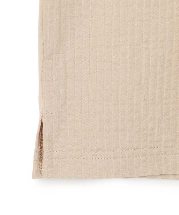 J.PRESS MEN 【WEB・一部店舗限定】サッカーロングスリーブ Tシャツ ベージュ系