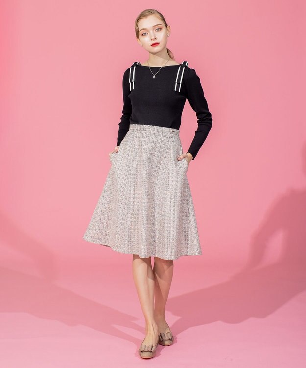 TOCCA 【洗える】PRIMAVERA SKIRT スカート ピンク系