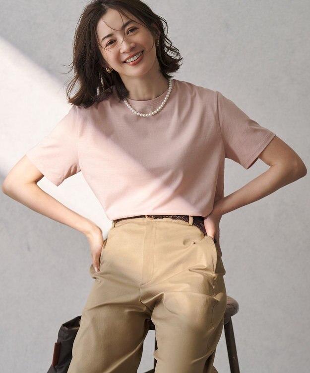 23区 【WEB＆一部店舗限定カラーあり】ハイエンド クルーネック Tシャツ