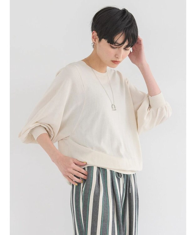 AMERICAN HOLIC ドルマンハイゲージニットプルオーバー