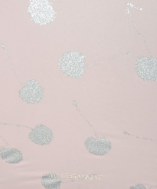 AURORA ジルスチュアート ラメプリント　チェリー柄 長傘 グレイッシュピンク