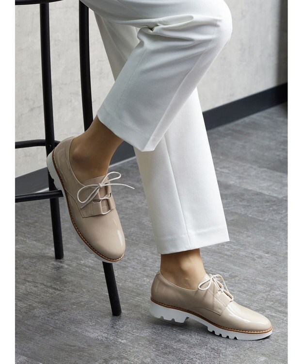 ASICS WALKING ペダラ レディース 2E 3.0cmヒール ベージュ系