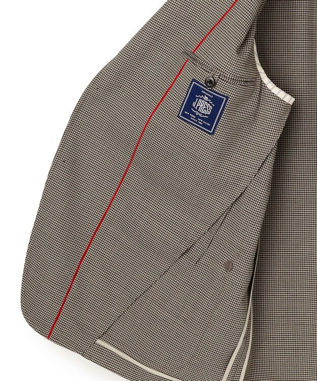J.PRESS MEN 【J.PRESS ORIGINALS】【UNISEX】Wool Polyester Gunclub Check 3B Jacket / Baggy-Fit ベージュ系3