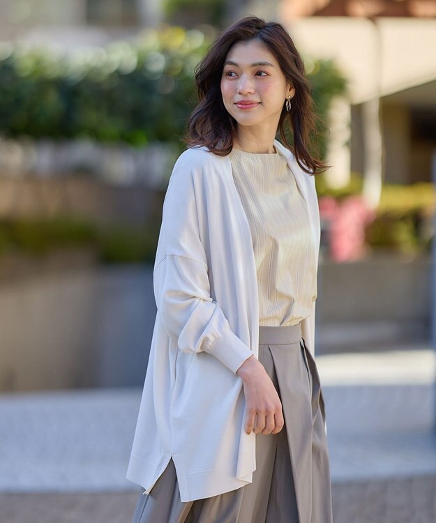 ANY ニットカーディガン エクリュ