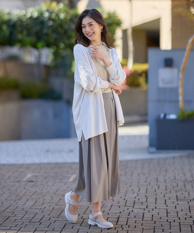 ANY ニットカーディガン エクリュ