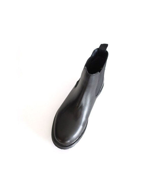 Pointer 本革防滑サイドゴアブーツ ブラック