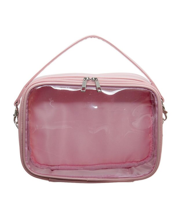 WEGO 【痛バ＆推し活グッズ】PUマルチWAYぬいポーチ ライトピンク