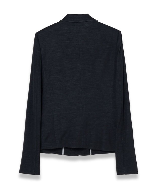 JOSEPH 【WEB&OUTLET限定】ウールジャージー　シングルブレストジャケット Black