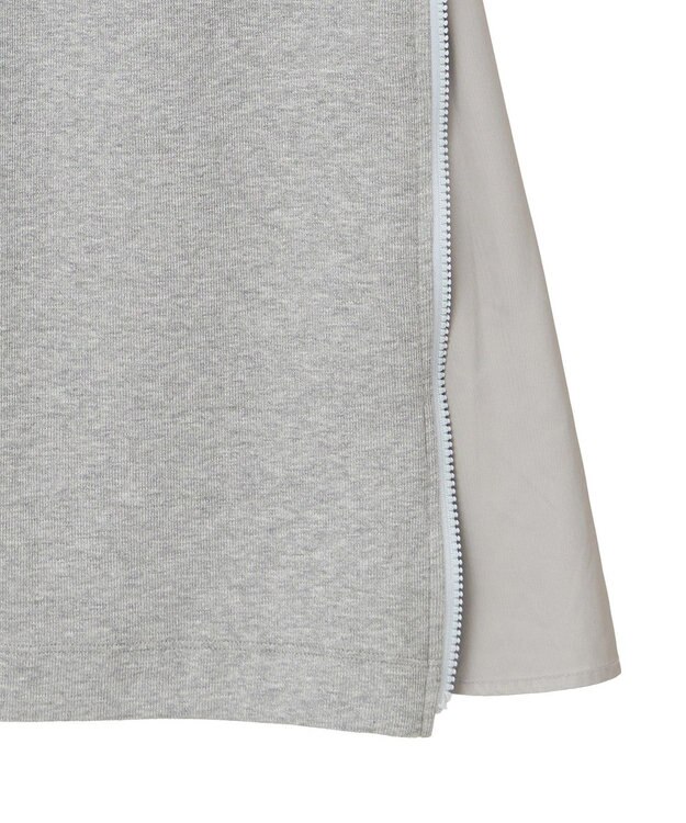 YECCA VECCA ZIPアレンジスカート Gray