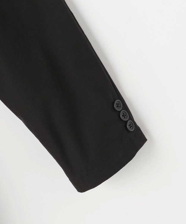 JOSEPH ABBOUD MOUNTAIN 【ストレッチ/ソフト/ECO撥水】ストレッチダブルフェイスアクティブ ジャケット ブラック系