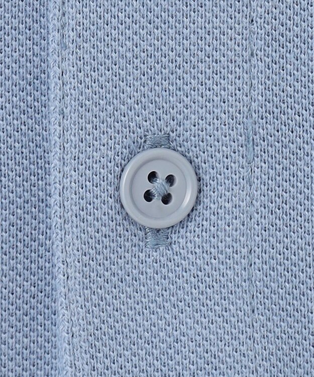 J.PRESS KIDS 【110-130cm】カノコ 半袖ポロシャツ サックスブルー系