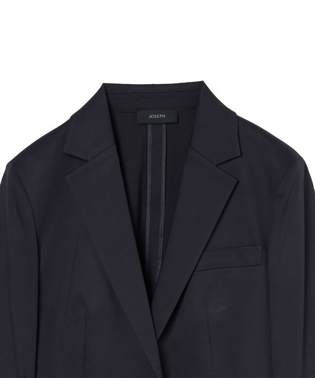 JOSEPH 【WEB&OUTLET限定】ビスバイストレッチ　シングルブレストジャケット Navy