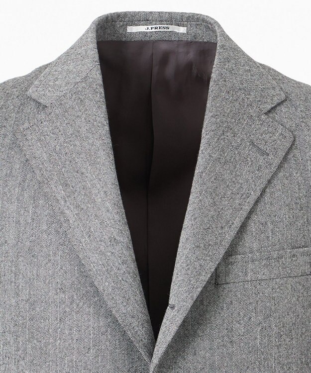 J.PRESS MEN 【MAGIC CUBA BEACH】スコティッシュヘリンボン スーツ ブラック系1